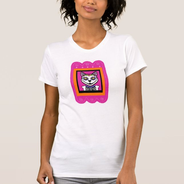 Gato de Los Muertos T-Shirt (Vorderseite)