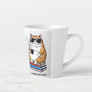 Gato Introvertido con Estilo Milchtasse