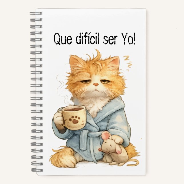gato modelo notizbuch (Vorderseite)