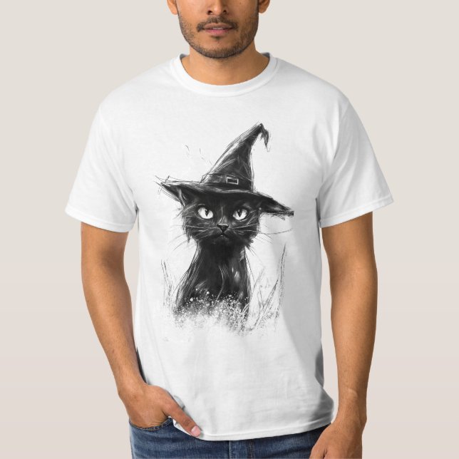 Gato Preto T-Shirt (Vorderseite)