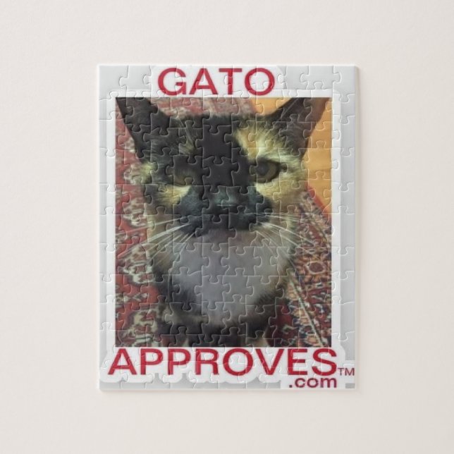GatoApproves Jigsaw Puzzle (Vertikal)