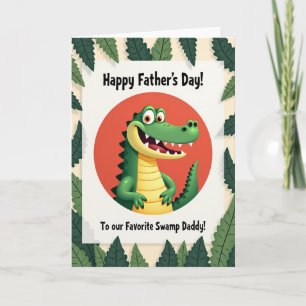 Gator Alles Gute zum Vatertag Karte
