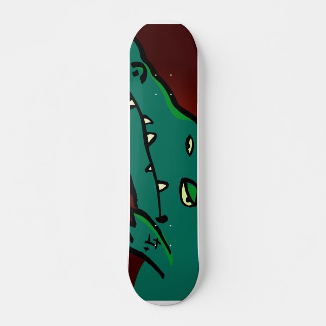Gator (alte Schule) Skateboard (Vorne)
