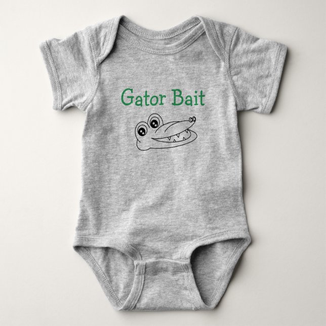 Gator Bait Baby Strampler (Vorderseite)