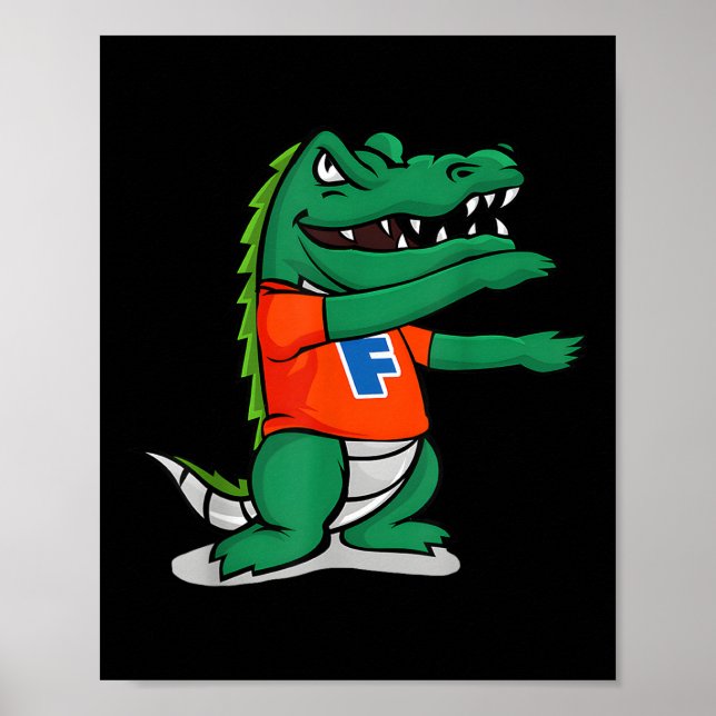 Gator Chomp Gator Boys Bleibe Hot Poster (Vorne)