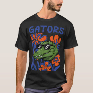 Gator Floral Aligator Jugend T-Shirt