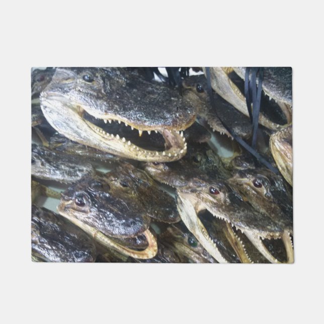 Gator Head Door Mat Fußmatte (Vorderseite)