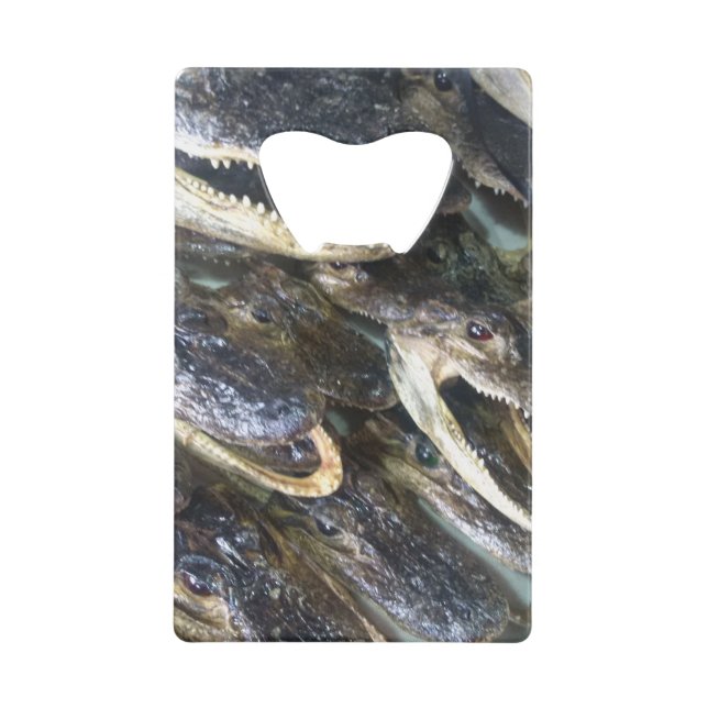 Gator Head Flaschenöffner (Vorderseite)