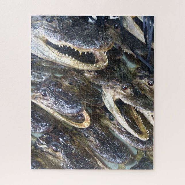 Gator Head Jigsaw Puzzle (Vertikal)