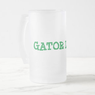 Gator Liebe Mattiert Glass Beer Tasse