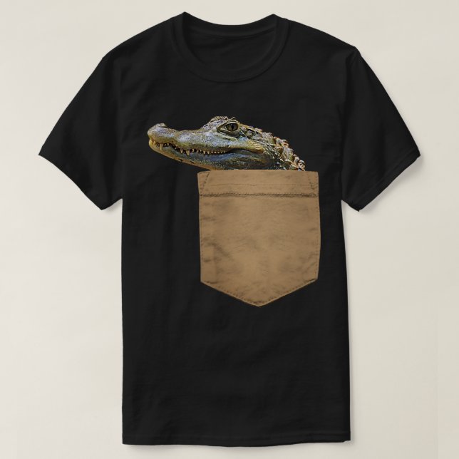 Gator Lover-Geschenkprogramm in meinem Pocket  T-Shirt (Design vorne)