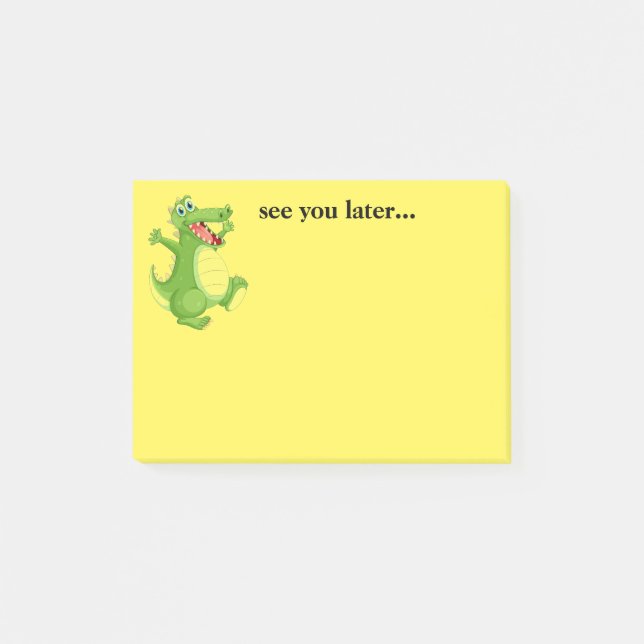 Gator Post-it-Notes Post-it Klebezettel (Vorderseite)