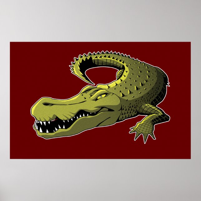 Gator-Poster Poster (Vorne)