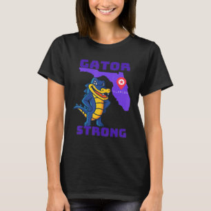 Gator Strong Florida Alligator Crocodile Zoo Anima T-Shirt