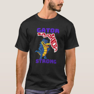 Gator Strong Florida Alligator Crocodile Zoo Anima T-Shirt