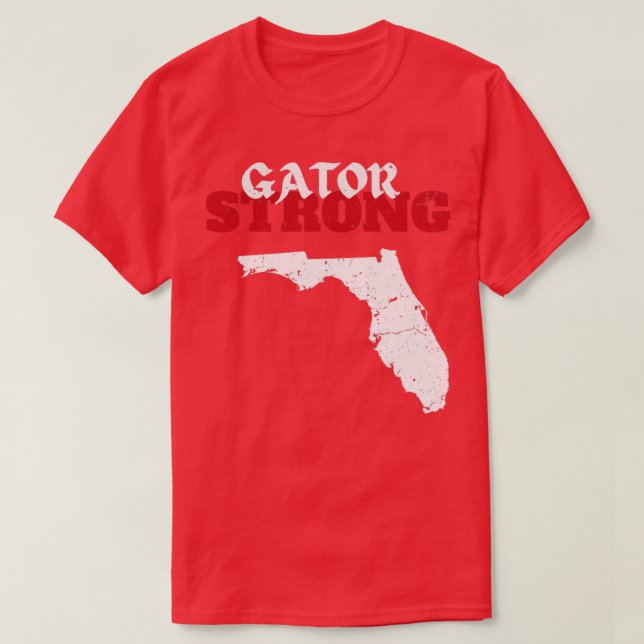 Gator Strong Florida Staat Gator1 T-Shirt (Design vorne)