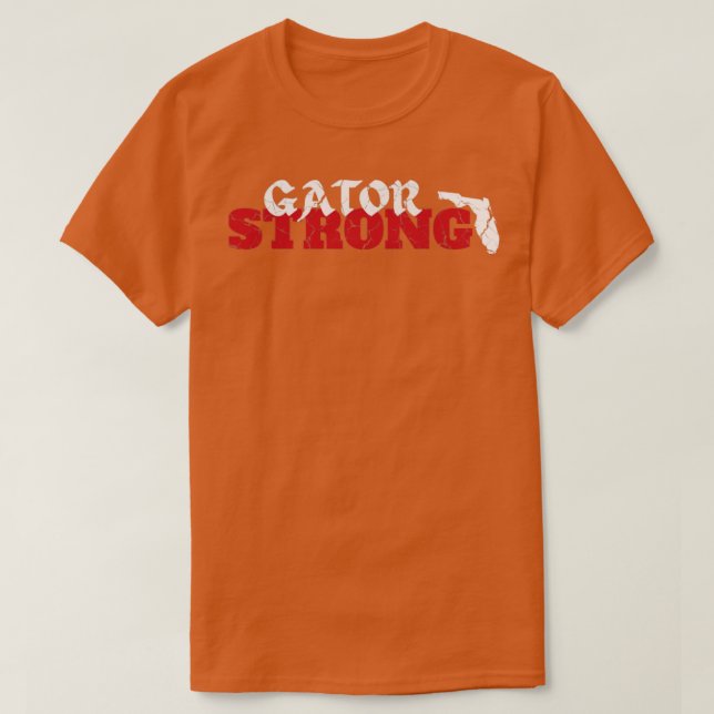Gator Strong Florida Staat Gator4 T-Shirt (Design vorne)