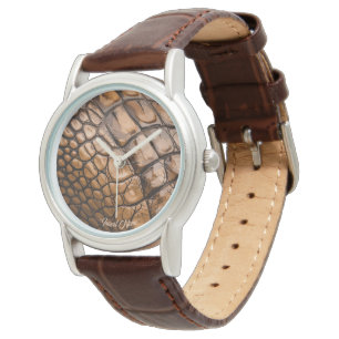 Gator Textur Armbanduhr