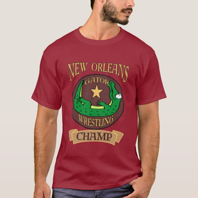 Gator Wrestling Champ, New Orleans T-Shirt (Vorderseite)