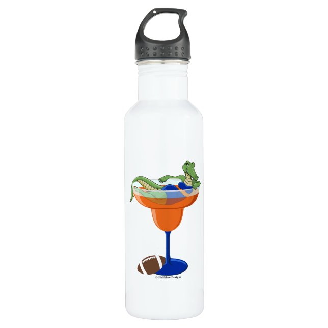 Gatorita Wasserflasche Edelstahlflasche (Vorderseite)