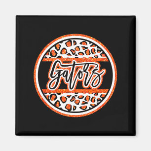 Gators High School Sport Fan Teamgeist Maskottchen Magnet