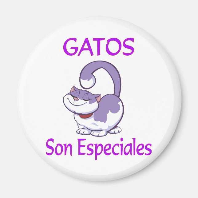 Gatos Especiales Magnet (Vorne)
