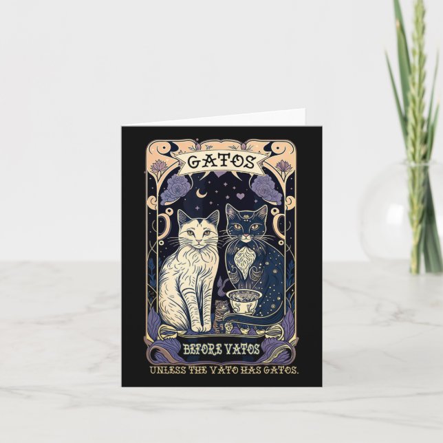 Gatos vor Vatos, es sei denn, der Vato hat Gatos Karte (Vorderseite)