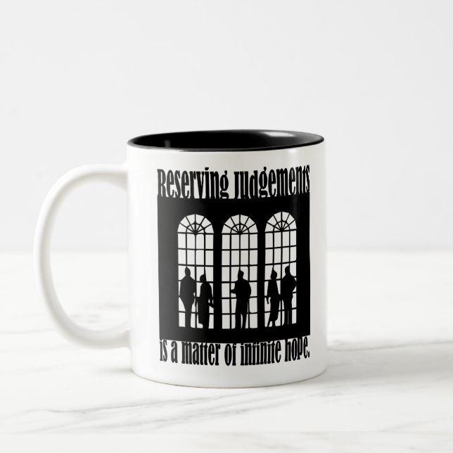 Gatsby-Angebot Zweifarbige Tasse (Links)