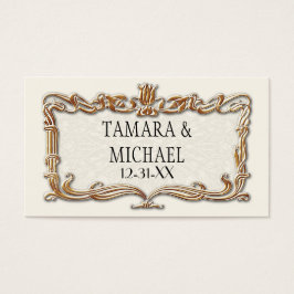 Gatsby Art Deco Jugendstil Imitate Golden Tulip