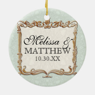 Gatsby Art Deco Jugendstil Imitate Golden Tulip Keramikornament