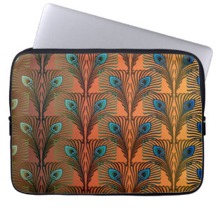 Gatsby Feathers Art Deko Design Laptopschutzhülle