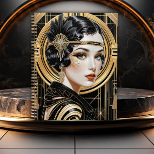 Gatsby-Glamour Art Deco Planer