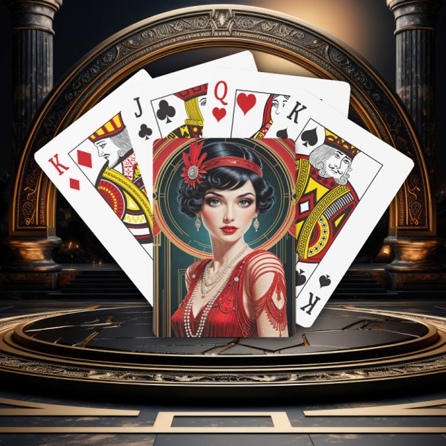 Gatsby-Glamour Spielkarten (Von Creator hochgeladen)