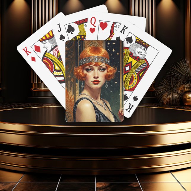 Gatsby-Glamour Spielkarten (Von Creator hochgeladen)
