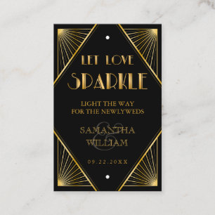 Gatsby Kunst-Deko, der Farbe des Visitenkarte