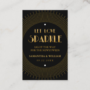 Gatsby Kunst-Deko, der Farbe des Visitenkarte