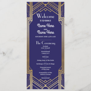 Gatsby Marine-u. Goldkunst-Dekozwanziger jahre, Programm