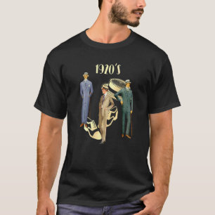 Gatsby Roaring Twenties Menu2019s Bekleidung T-Shirt