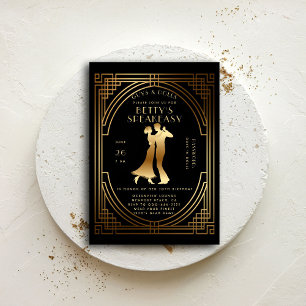 Gatsby-Speakeasy-Roaring-Twenties-Gold-Flapper-Geb Einladung