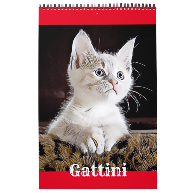 GATTI GATTINI CUCCIOLI - Calendario Kalender (Titelbild)