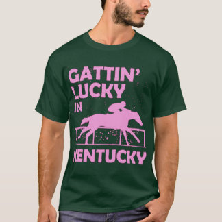 Gattin Lucky in Kentucky Racing Niedlicher Preis G T-Shirt