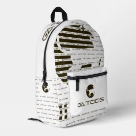 GATTOOS BEDRUCKTER RUCKSACK