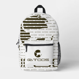 GATTOOS BEDRUCKTER RUCKSACK