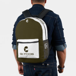 GATTOOS BEDRUCKTER RUCKSACK