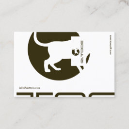 GATTOOS-GESCHÄFTSKARTE VISITENKARTE