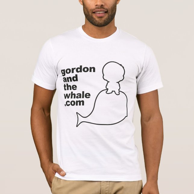 GATW TXT Logo (Schwarzes) T-Shirt (Vorderseite)