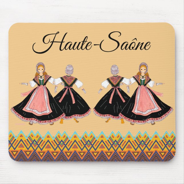 Gauchnottes de Haute-Saône, Frankreich Mousepad (Vorne)