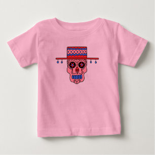 Gaucho Sugar Skull Baby T-shirt