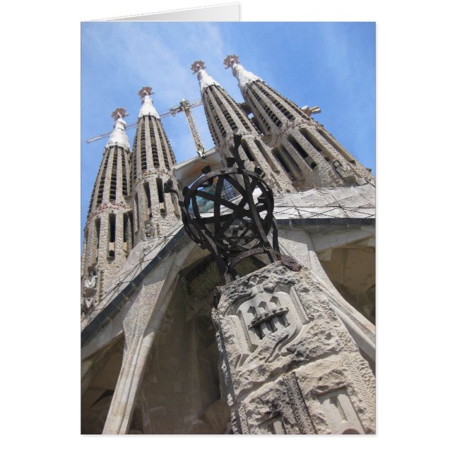 Gaudi Kathedrale, Barcelona Spanien (Vorne)