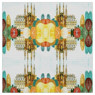Gaudi 's Barcelona Stoff
